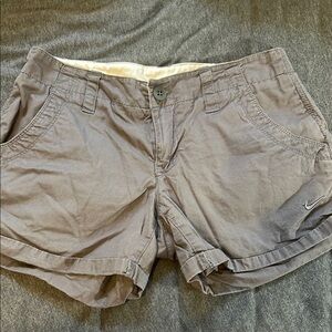 90s Nike Women's Cargo Shorts in Gray